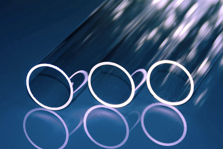 Quartz glass tubes