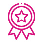 Icon - Kreis mit Stern